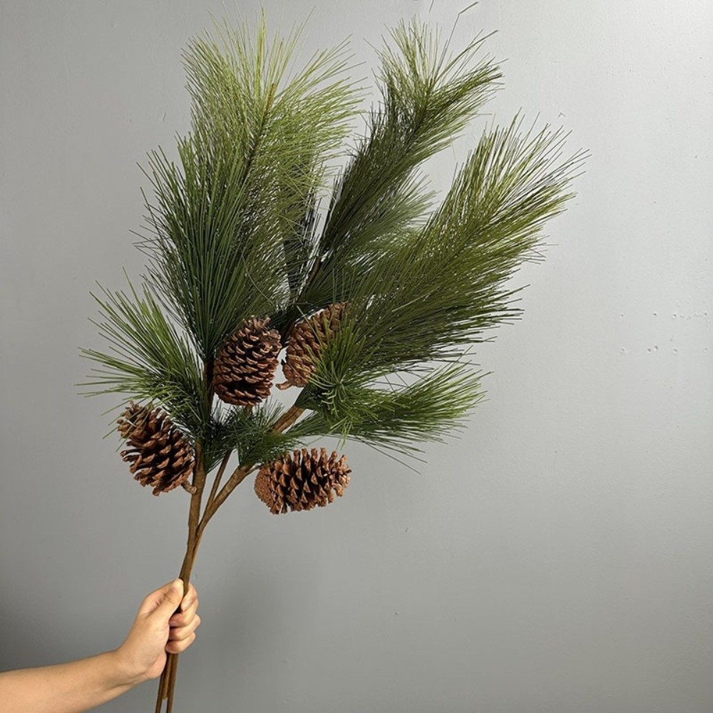 Christmas Tree Artificial - 사실적인 인조 소나무 가지와 솔방울 중국