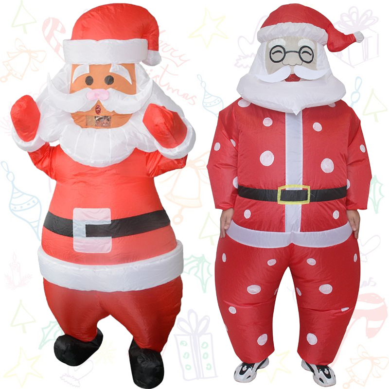Elf Costume Christmas - 클래식 성인 산타클로스 인플레이터블 코스튬 크리스마스