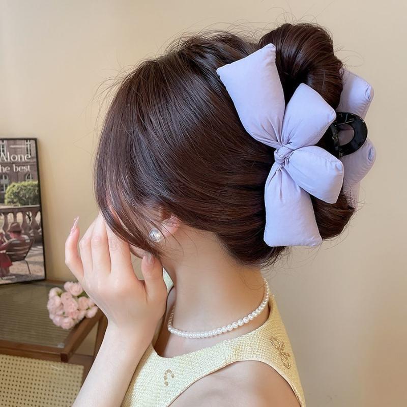 Ribbon Bow Gift - 여성용 3D 리본 공주 머리핀 귀엽고
