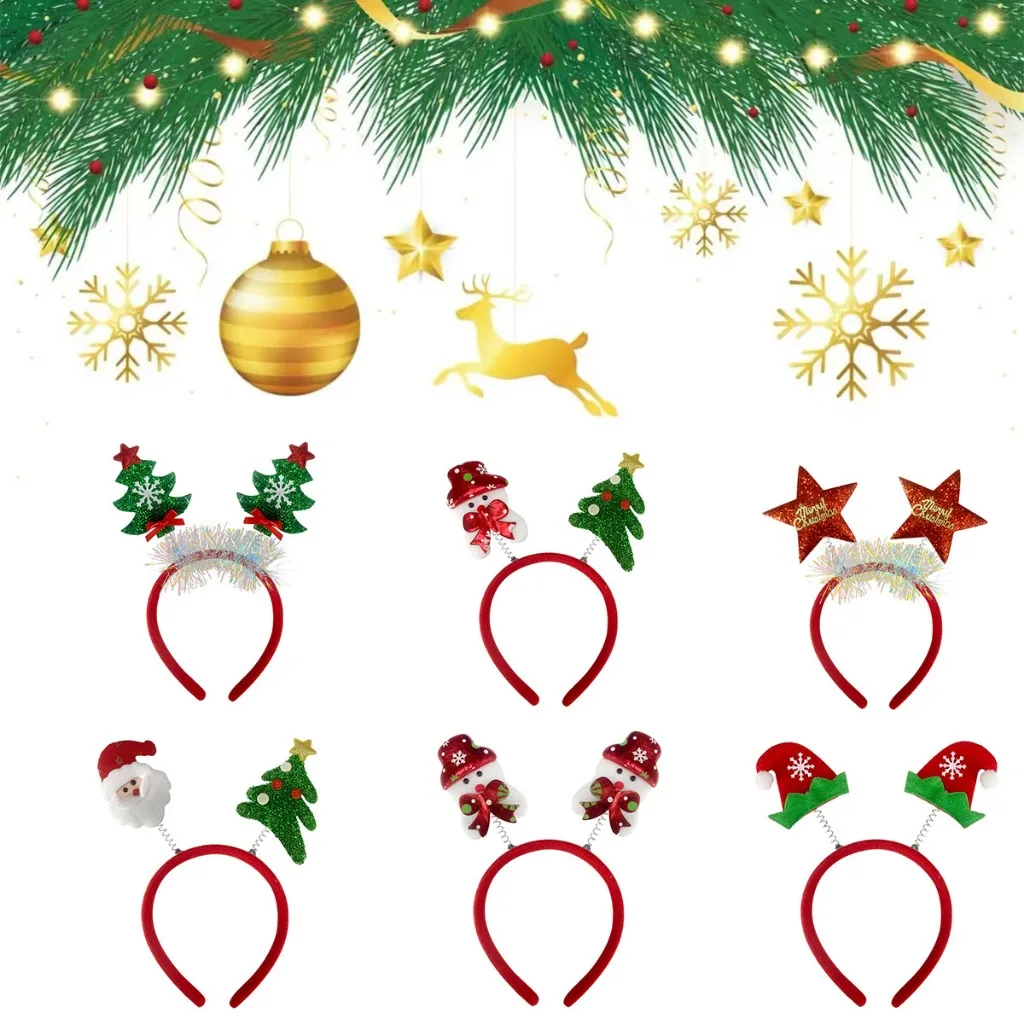 10개 크리스마스 머리띠 크리스마스 사슴뿔 머리띠 파티 - Reindeer Antlers Headband 리뷰 및 가격