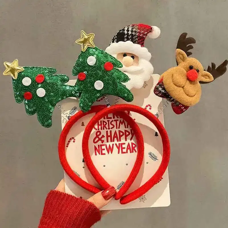 10개 크리스마스 머리띠 크리스마스 사슴뿔 머리띠 파티 - Reindeer Antlers Headband 리뷰 및 가격