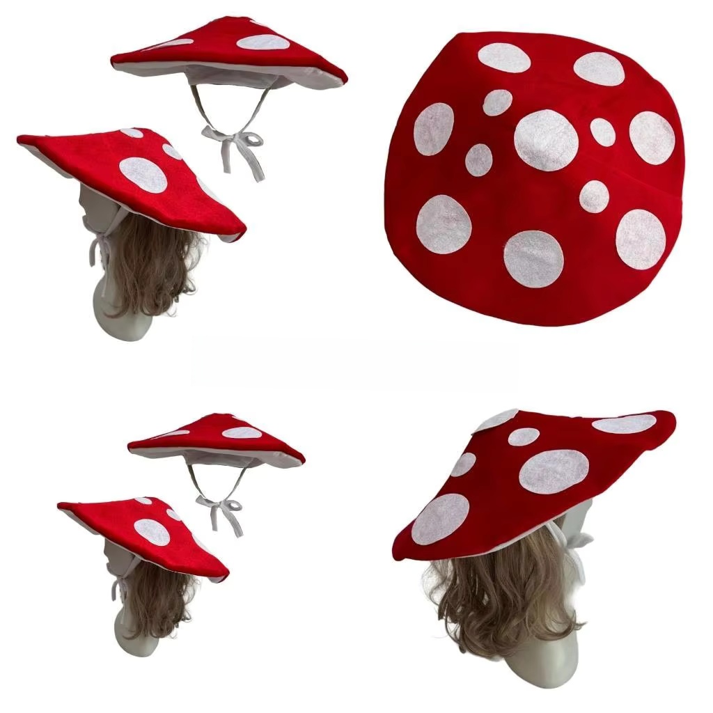 할로윈 의상용 버섯 모자, 축제 파티 모임용 모자, 계 - Santa Hat Plush 리뷰 및 가격