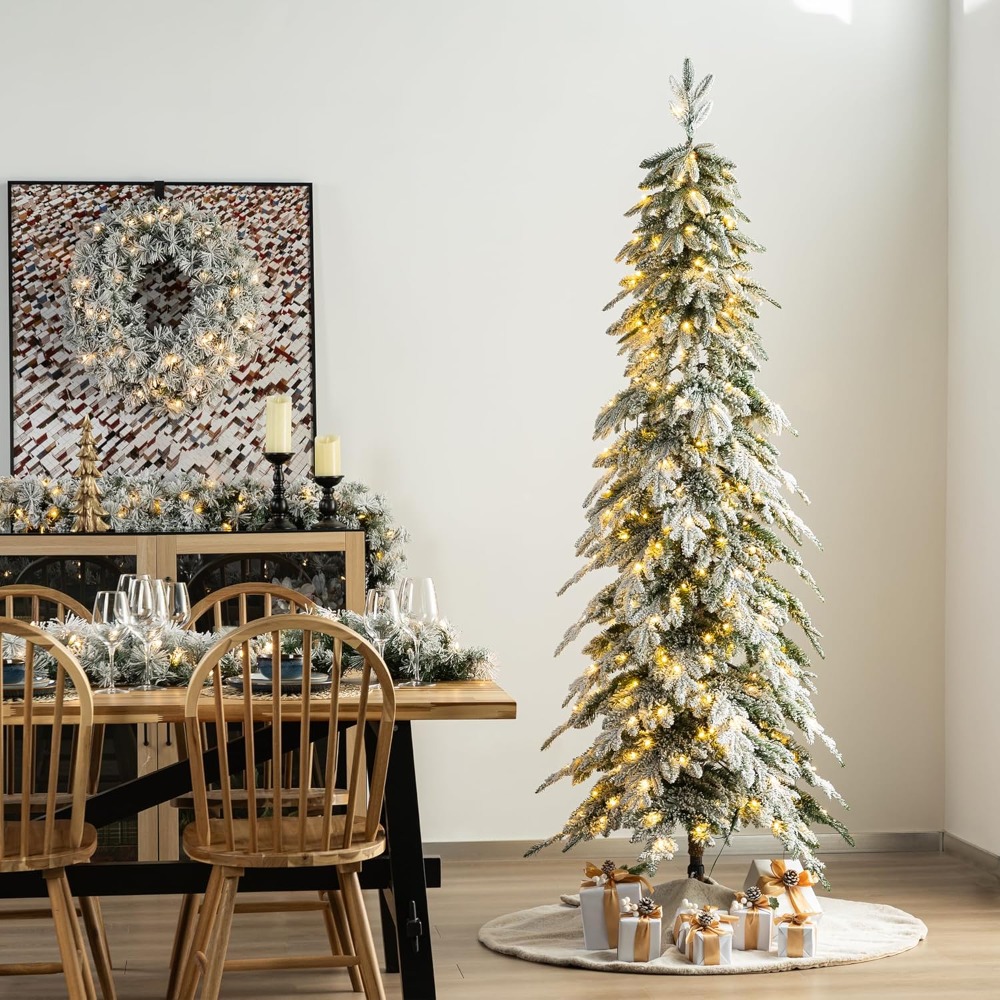 7.5피트 프리라이트 크리스마스 트리, 350개의 따뜻 - Christmas Tree Artificial 리뷰 및 가격