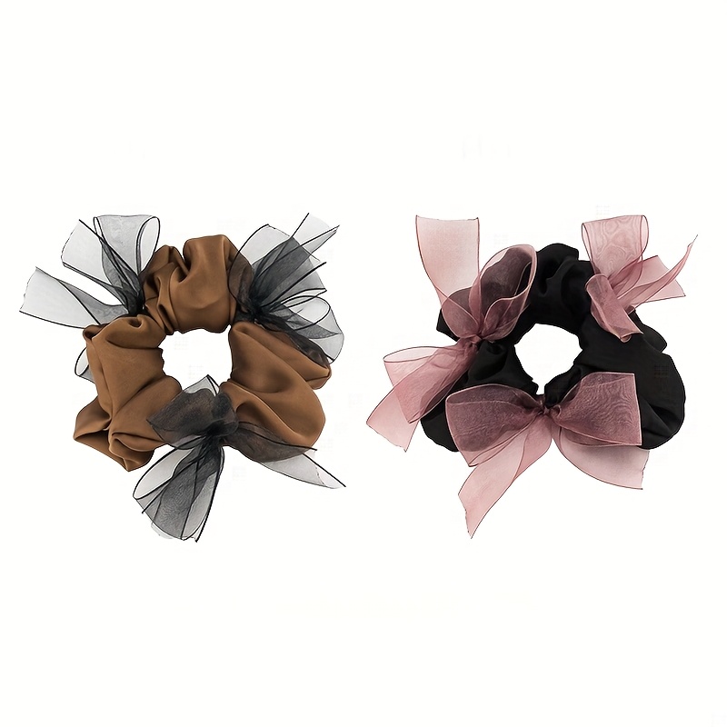 오간자 직조 리본 새틴 머리끈, 새로운 가을/겨울 번  - Ribbon Bow Gift 리뷰 및 가격