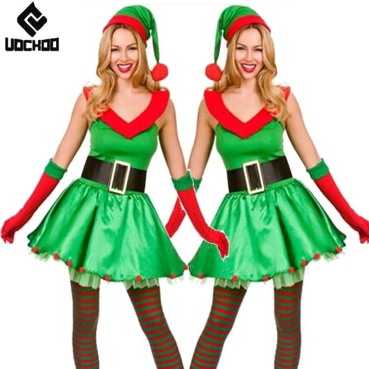 재미있는 엘프 드레스 수트 크리스마스 트리 코스프레 의 - Elf Costume Christmas 리뷰 및 가격
