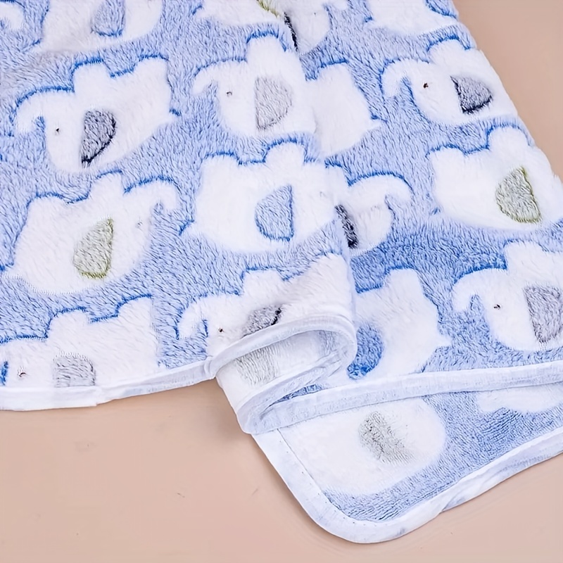 부드럽고 아늑한 만화 코끼리 애완동물 담요 (강아지와  - Christmas Throw Blanket 리뷰 및 가격