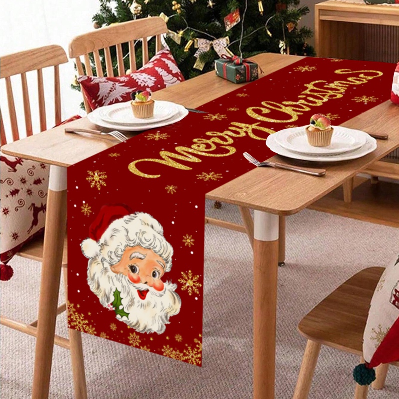 크리스마스 테이블 러너 메리 크리스마스 장식 홈 크리스 - Christmas Table Runner 리뷰 및 가격