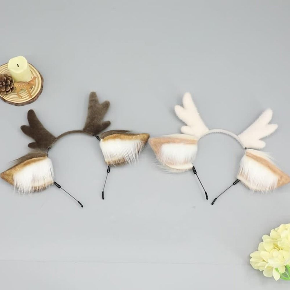 사슴 귀 루돌프 뿔 머리띠 파티 헤드피스 귀여운 크리스 - Reindeer Antlers Headband 리뷰 및 가격