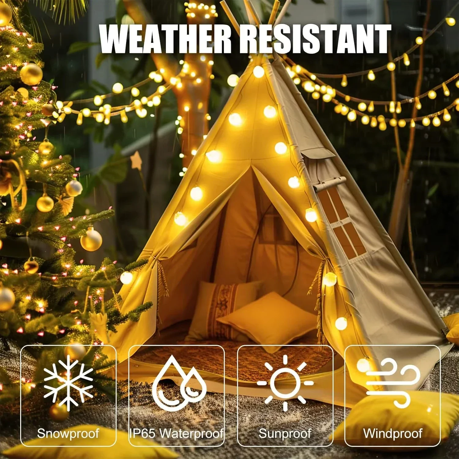 USB LED 볼 스트링 라이트 6M 10M 따뜻한 백 - Led Fairy String Lights 리뷰 및 가격