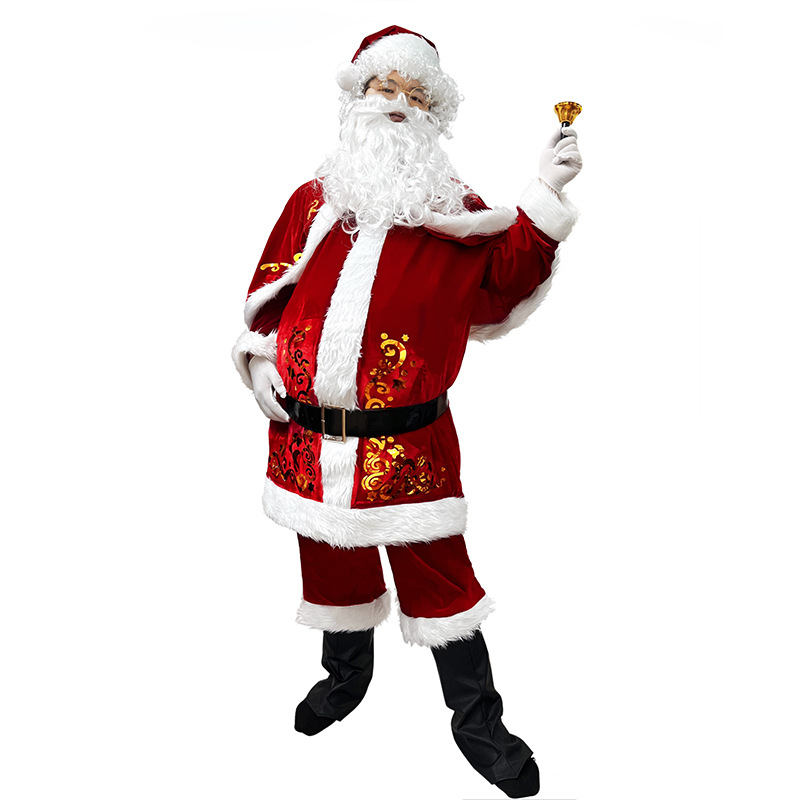 산타클로스 의상 성인 남성 크리스마스 복장 수염 모자  - Elf Costume Christmas 리뷰 및 가격