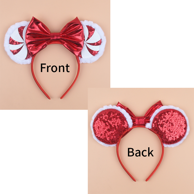 2026 미키 마우스 귀 머리띠 크리스마스 눈송이 축제 - Ribbon Bow Gift 리뷰 및 가격