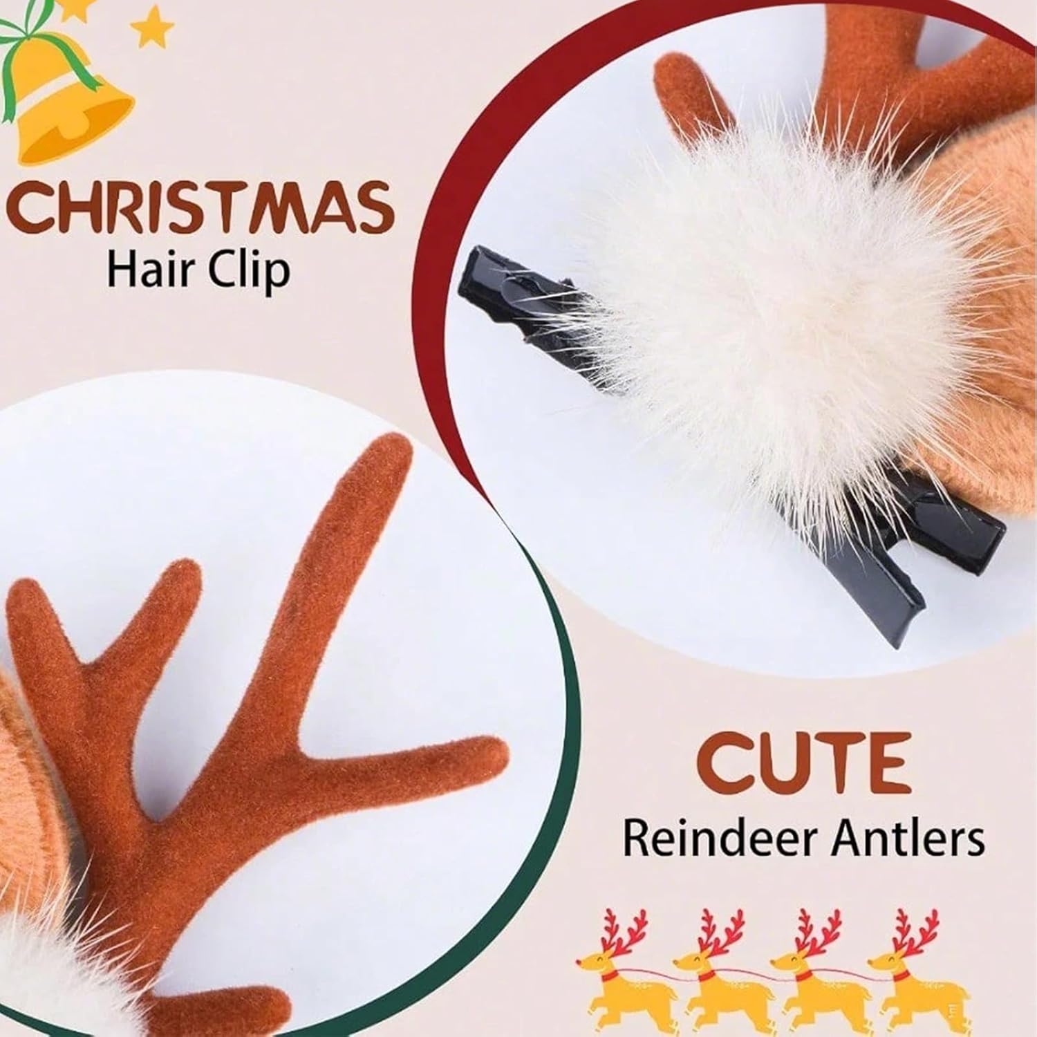 1/2쌍 작은 사슴 귀 머리띠 순록 뿔 머리띠 크리스마 - Reindeer Antlers Headband 리뷰 및 가격